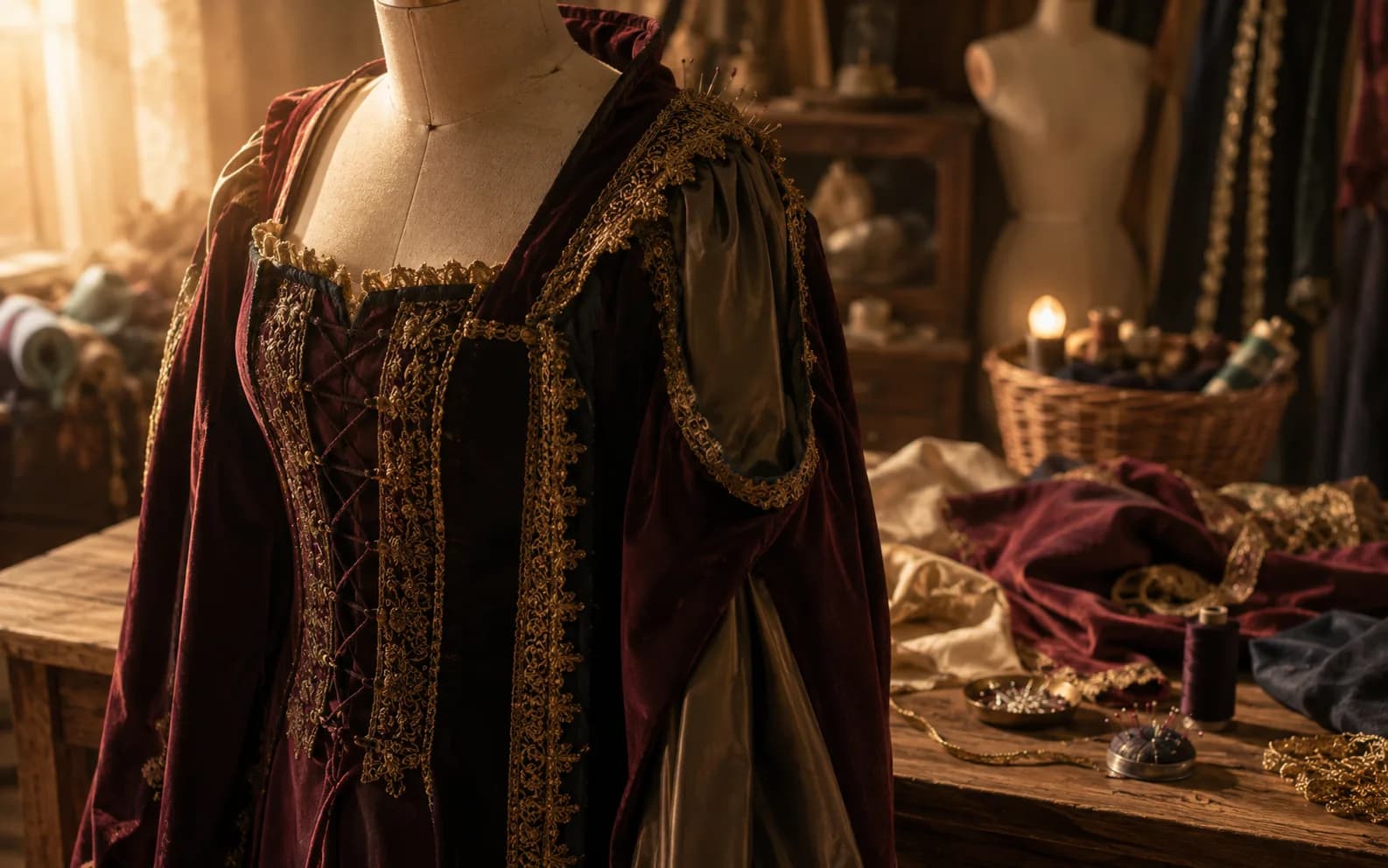 Sewing costume reference