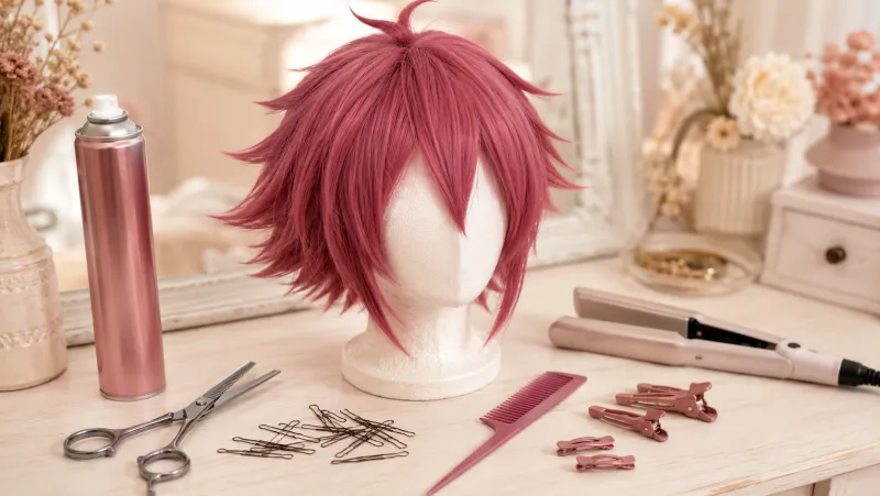 Wig styling reference