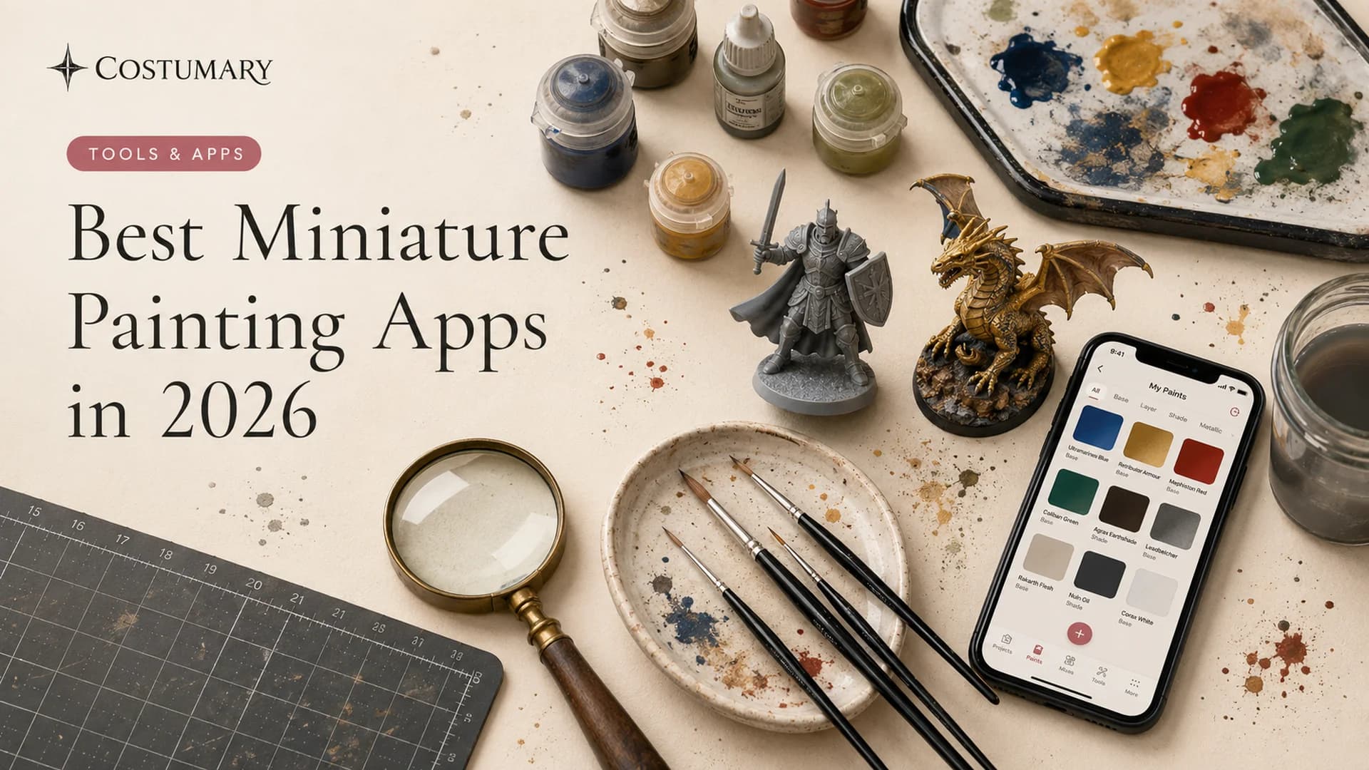 Best Miniature Painting Apps in 2026: 6 Tools Compared Honestly