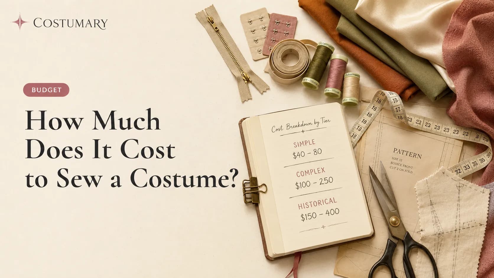 How Much Does It Cost to Sew a Costume?